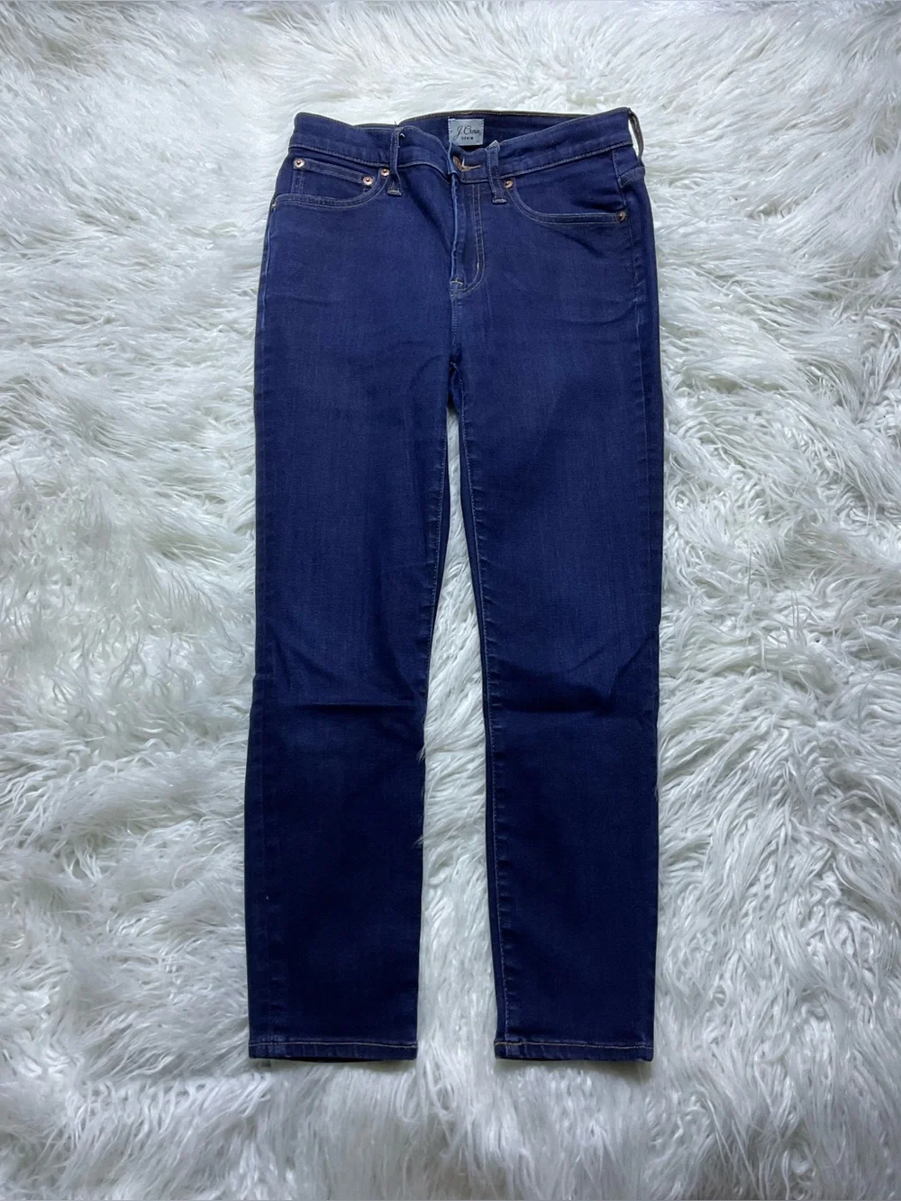 J Crew 10” High Rise Toothpick Skinny Jeans